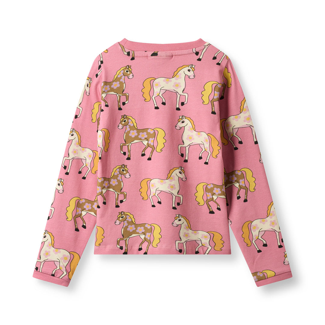Elstar long-sleeved top with horses