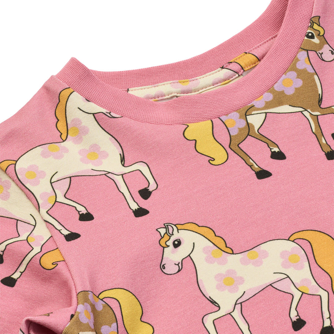 Elstar long-sleeved top with horses