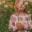 Elstar langærmet bluse med blomster