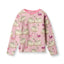 Gala long-sleeved blouse with swans
