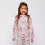 Gala long-sleeved blouse with swans