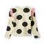 Regent long-sleeved polka dot blouse