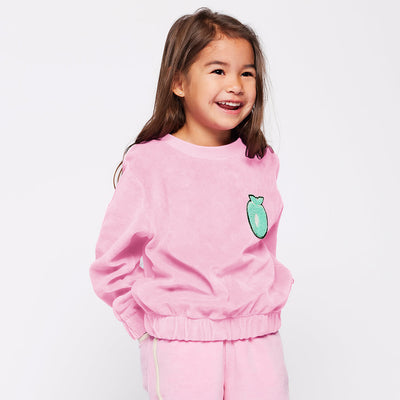 Yapeen velour sweatshirt