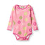 Ulm long-sleeved apple bodysuit