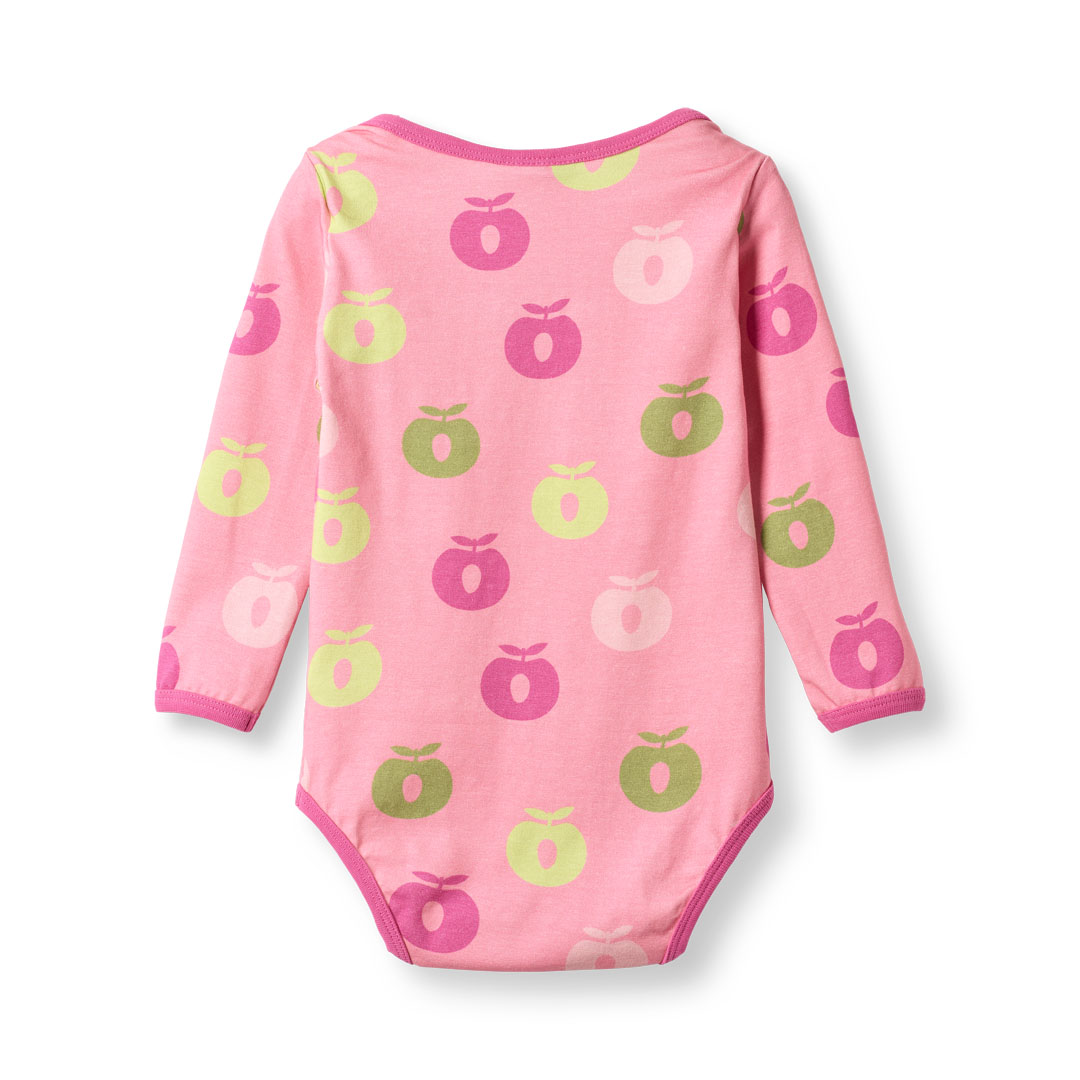 Ulm long-sleeved apple bodysuit