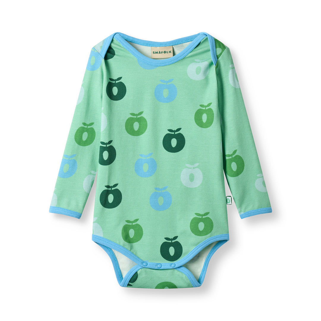 Ulm long-sleeved apple bodysuit