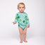Ulm long-sleeved apple bodysuit