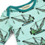 Ulm long-sleeved onesie with crane machinery