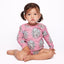 Elstar long-sleeved bodysuit with cats
