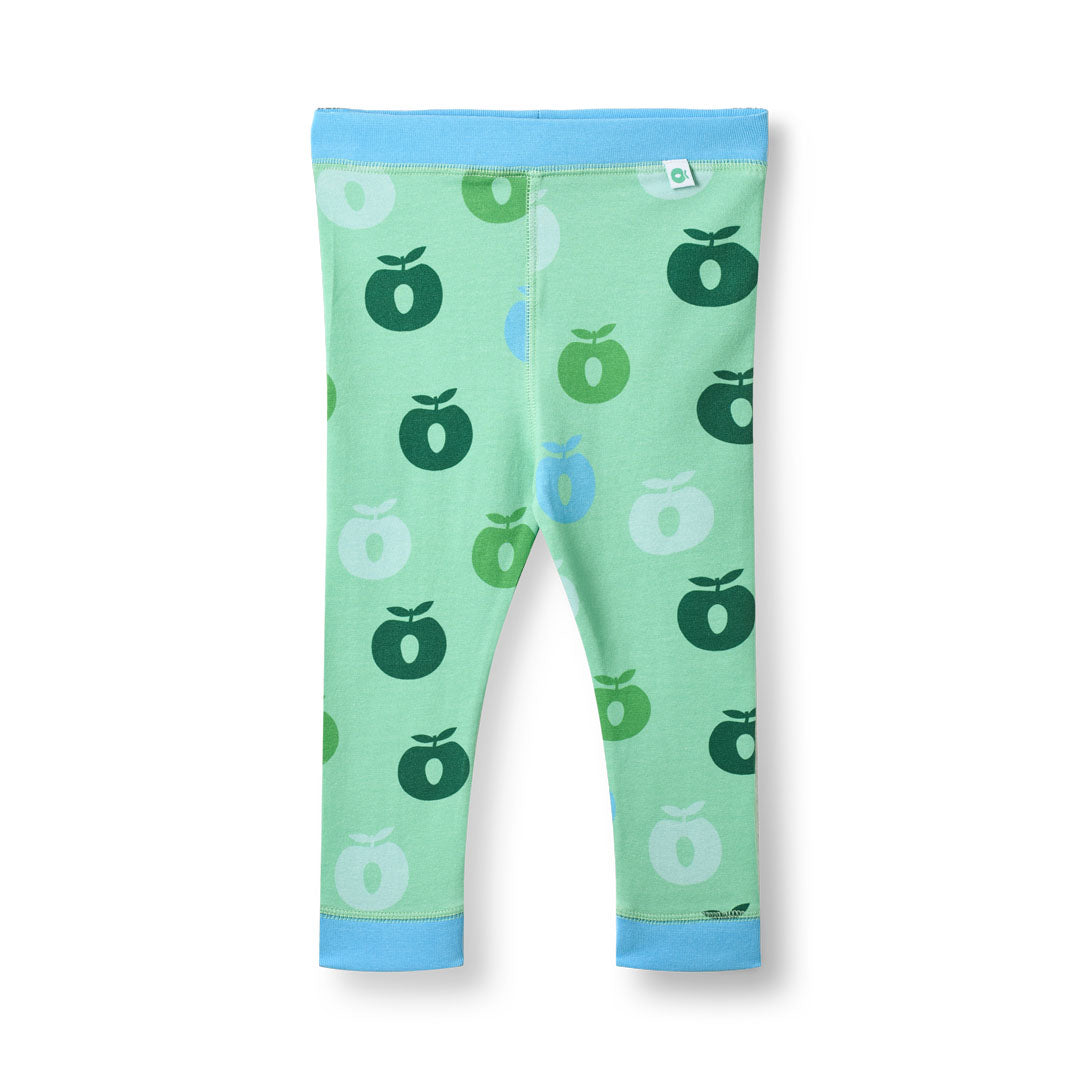 Elstar leggings til baby med æbler