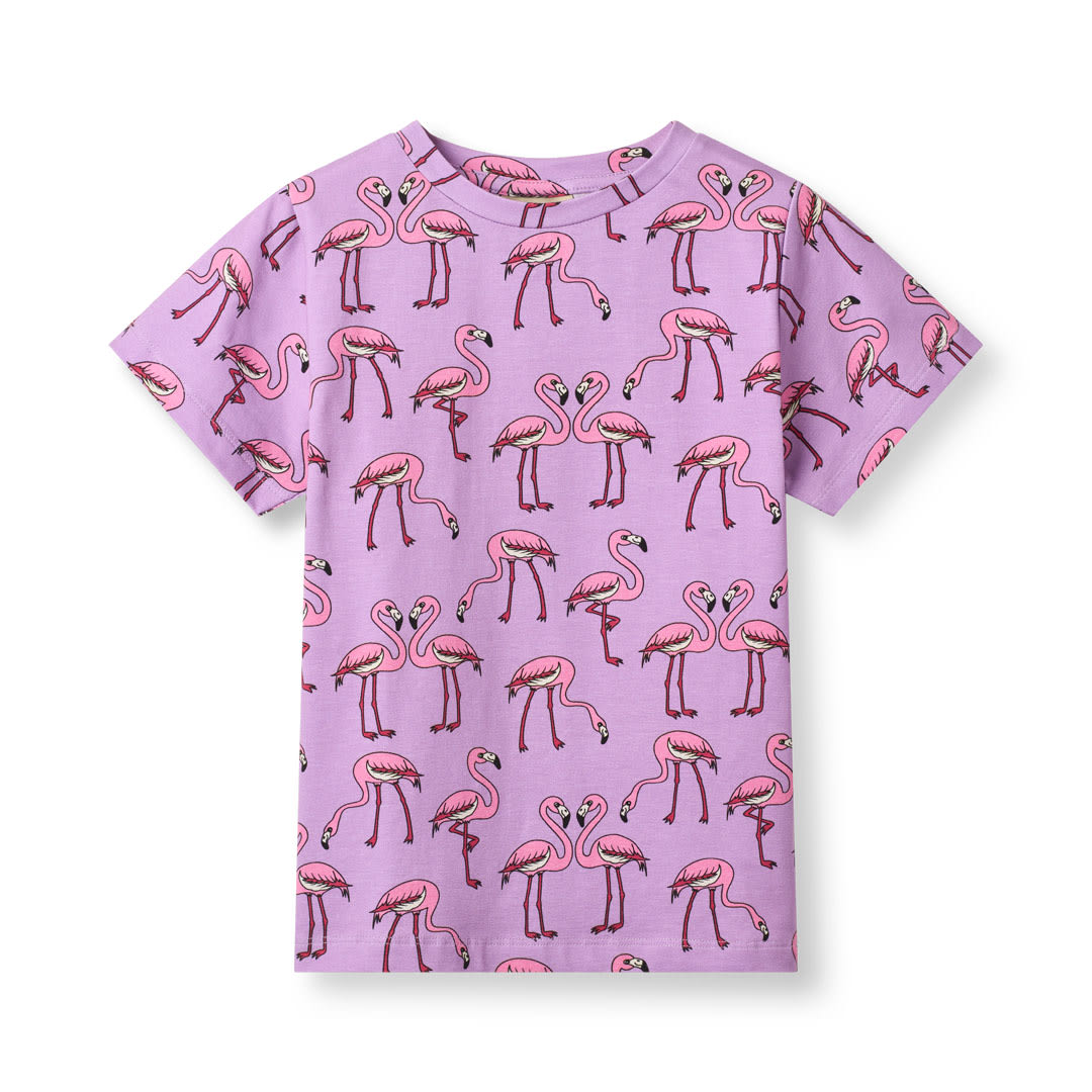 Gala t-shirt with flamingos