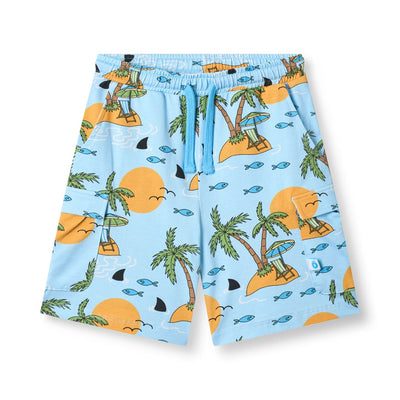 Vogt shorts med tropisk ø