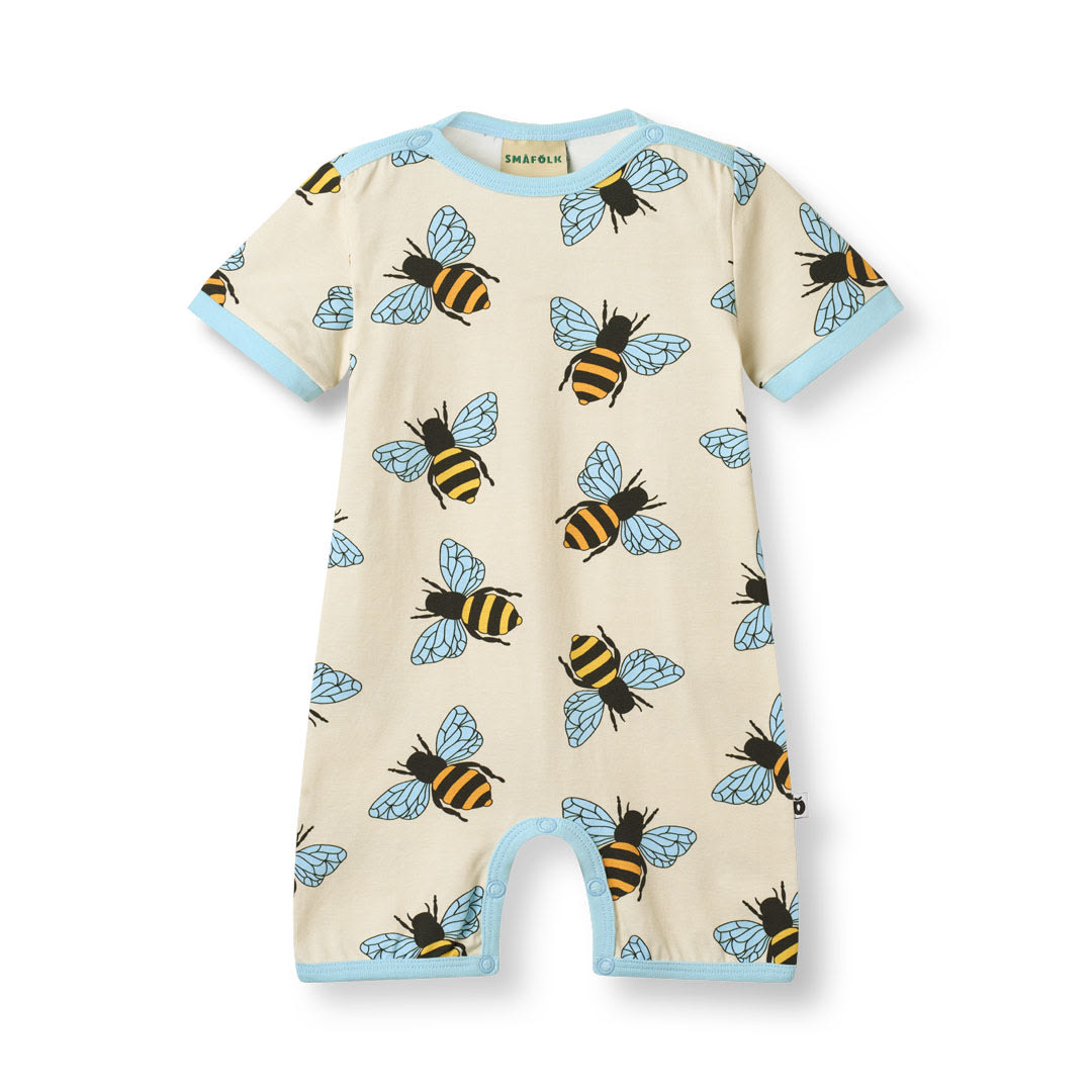 Elstar short-sleeved bodysuit with bees