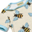 Elstar short-sleeved bodysuit with bees