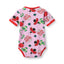 Elstar short-sleeved ladybug bodysuit