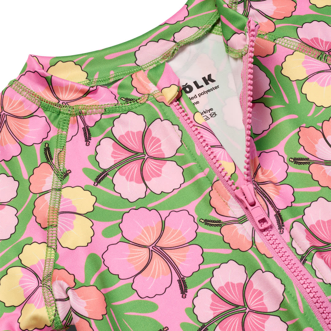 UV50 floral swimsuit