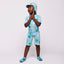 UV50 apple print beach shoes