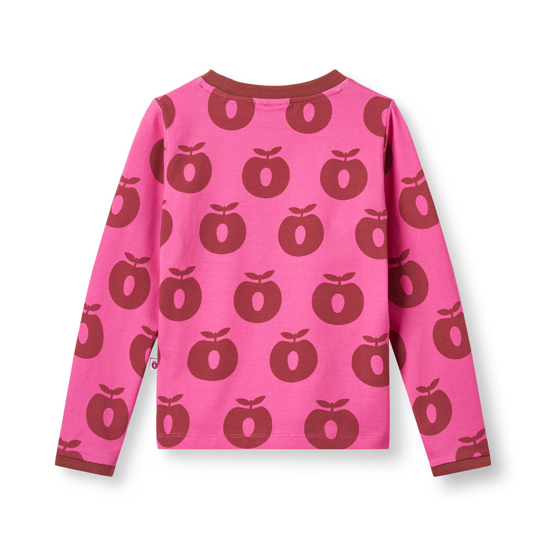 Elstar Long-Sleeved Blouse with Apples