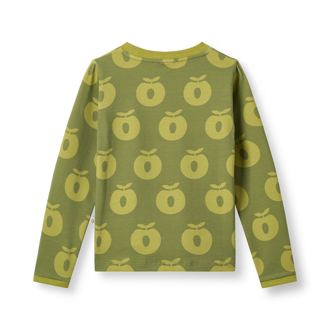 Elstar Long-Sleeved Blouse with Apples