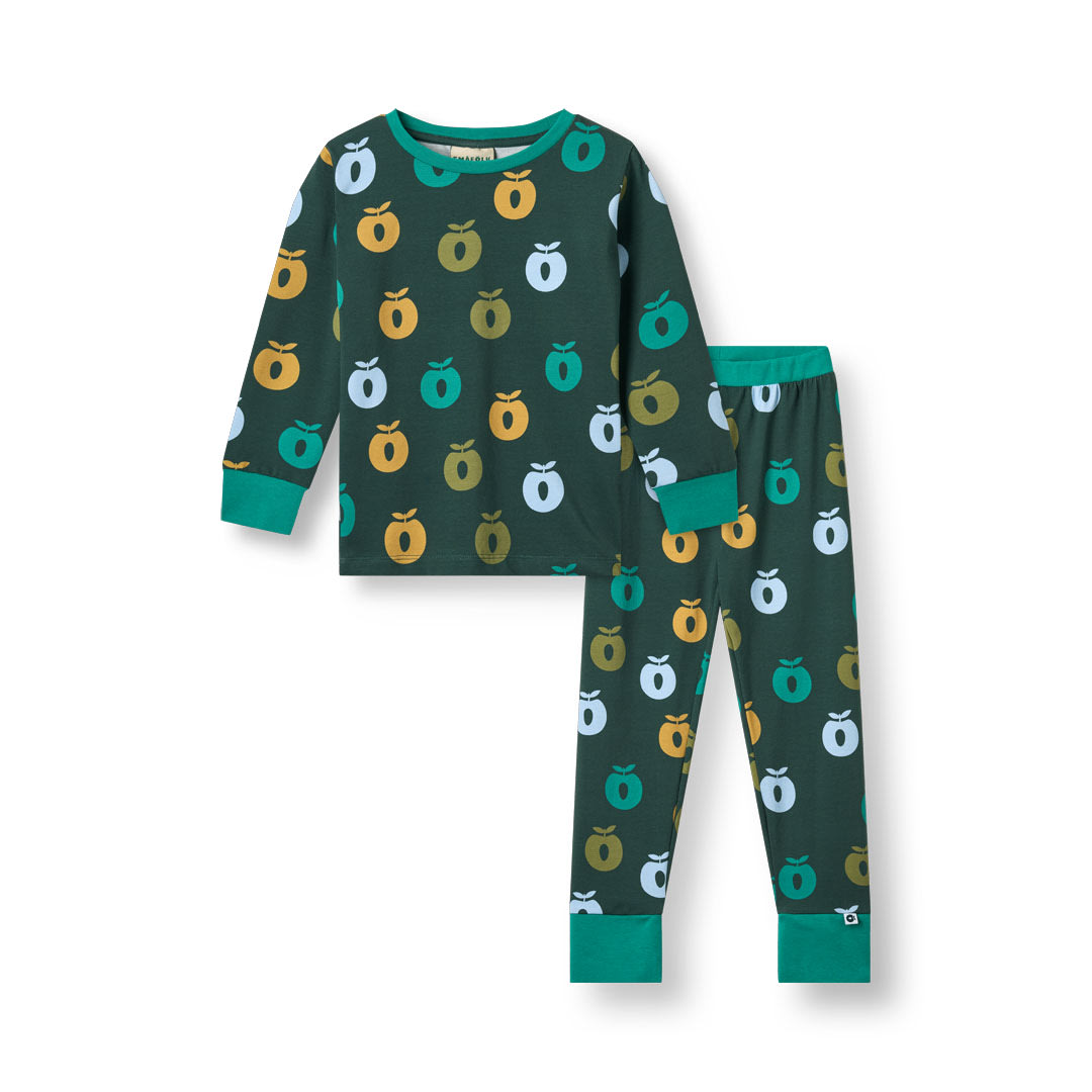 Jubilee pyjamas with apples