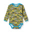 Elstar long-sleeved bodysuit with police car print