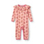 Paula Red long-sleeved bodysuit with deer