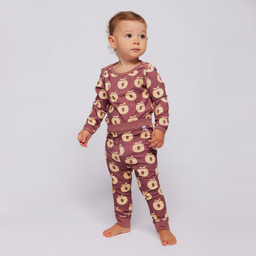 Elstar apple baby leggings