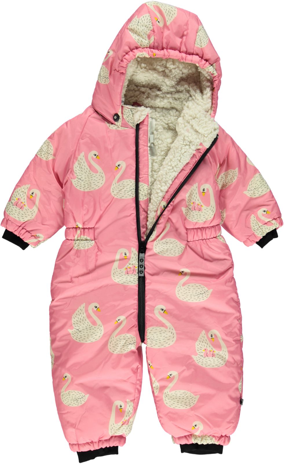 Baby snowsuit with Swan