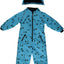 Snowsuit with single zip and Apples