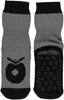 Anti-slip ankle sock with large apple