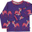 Long-sleeved blouse with deer