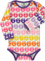 Long-sleeved body with mini apples
