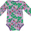 Long-sleeved strawberry bodysuit