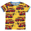 T-shirt with fire engine
