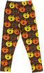 Apple-print leggings