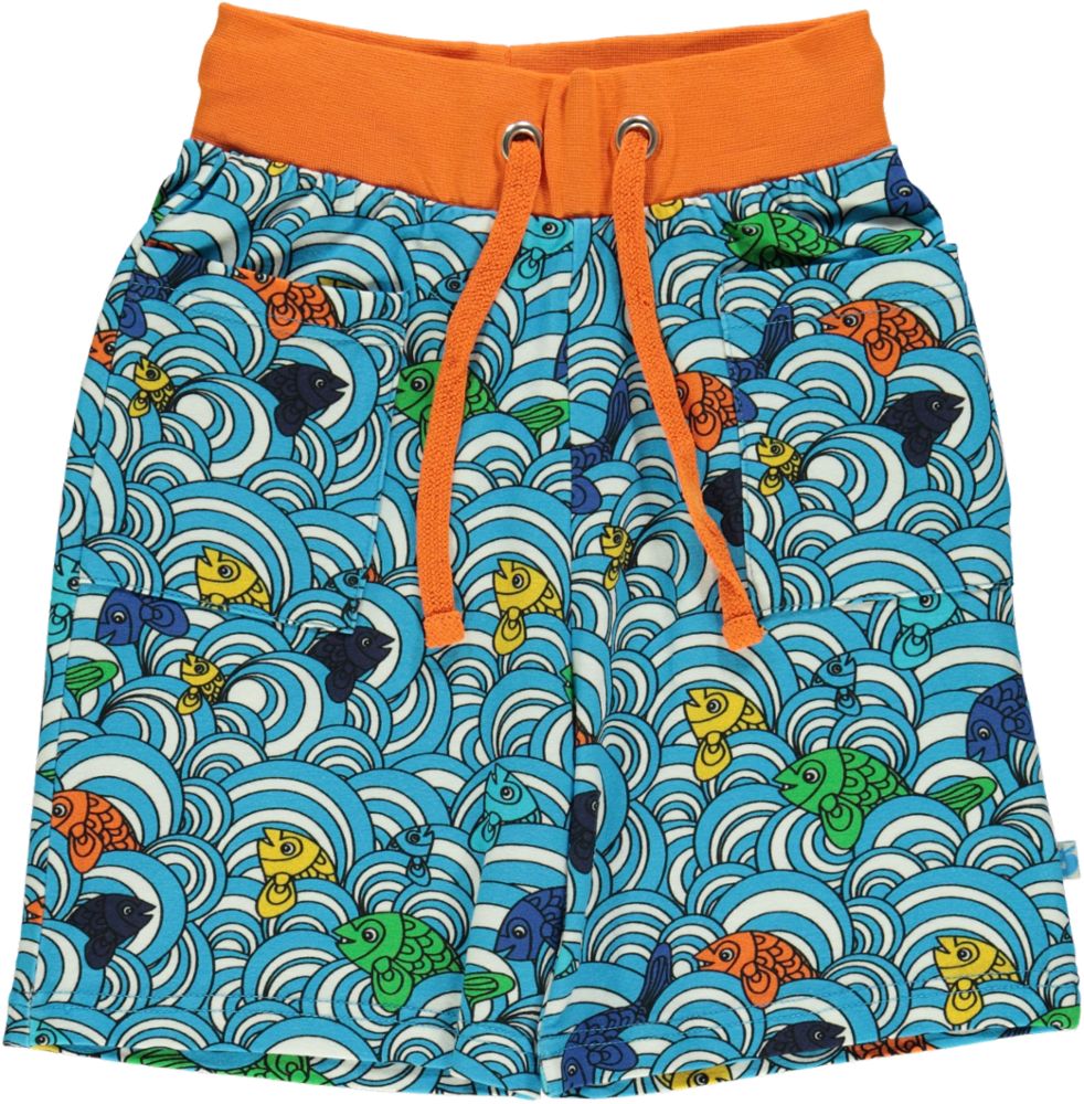 Shorts with fish