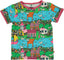 T-shirt med sommerlandskab