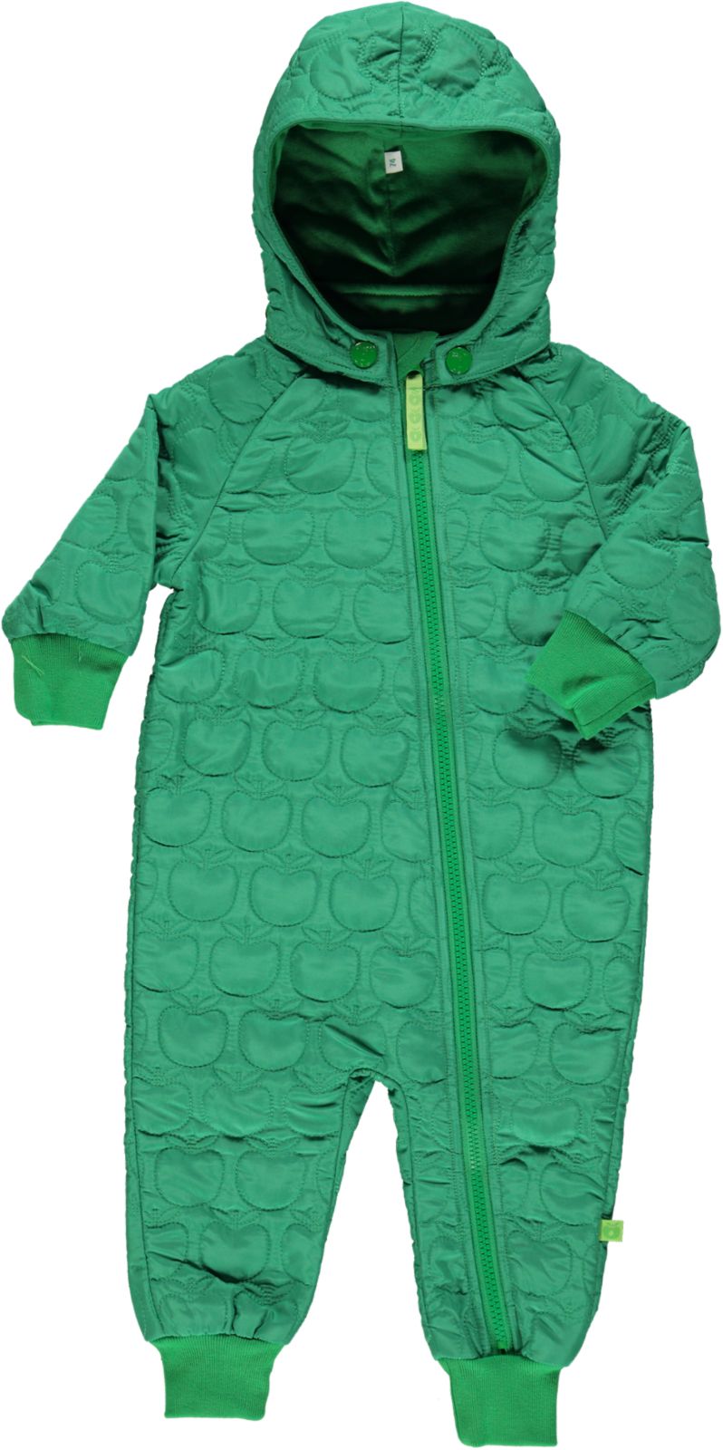 Baby thermal suit with apples
