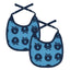 2-pack small bib with apples