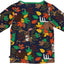 Long-sleeved blouse with forest animals