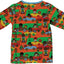 Long-sleeved top with cars