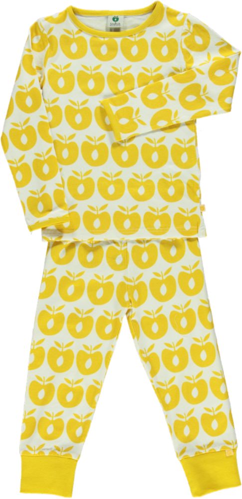 Pajamas with retro apples