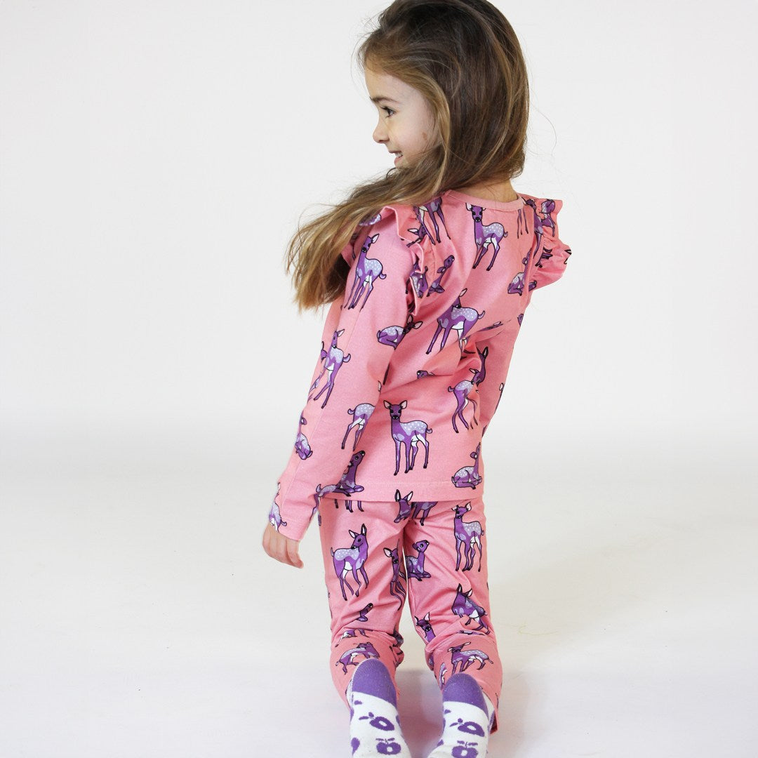 Deer leggings for children