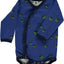 Long-sleeved bodysuit for newborns with apples