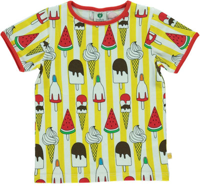 T-shirt with ice cream