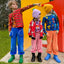 Langærmet bluse med robotter