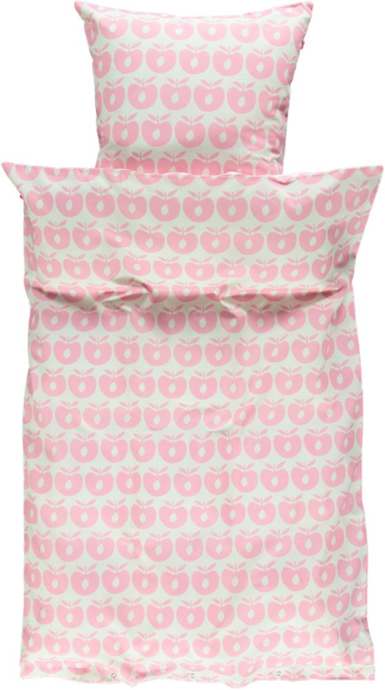 Junior bedding 100x140cm with apple