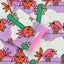 Long-sleeved blouse with birds