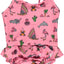 UV50 baby swimsuit with ruffles and ocean world print
