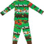Pajamas with Christmas landscape